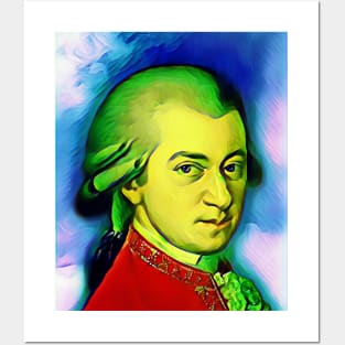 Wolfgang Amadeus Mozart Portrait | Wolfgang Amadeus Mozart Artwork 5 Posters and Art